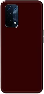 Khaalis Solid Color Red matte finish shell case back cover for Oppo A74 5G - K208229