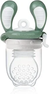 Kidsme Silicone Food Feeder Max for baby boy/girl, from 6 months and above, (Size L) - Olive