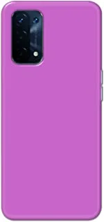Khaalis Solid Color Purple matte finish shell case back cover for Oppo A74 5G - K208239