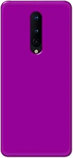 Khaalis Solid Color Purple matte finish shell case back cover for OnePlus 8 - K208240