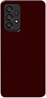 Khaalis Solid Color Red matte finish shell case back cover for Samsung Galaxy A53 5G - K208229