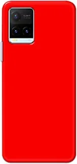 جراب خلفي متين بلون أحمر خالص من كاليس لهاتف Vivo Y21T - K208227