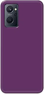 Khaalis Solid Color Purple matte finish shell case back cover for Realme 9i - K208237