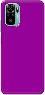 Khaalis Solid Color Purple matte finish shell case back cover for Xiaomi Redmi Note 10 - K208240