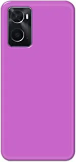 Khaalis Solid Color Purple matte finish shell case back cover for Oppo A76 - K208239