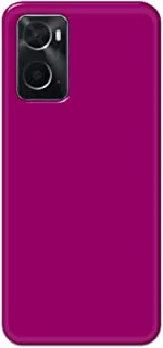 Khaalis Solid Color Purple matte finish shell case back cover for Oppo A76 - K208234