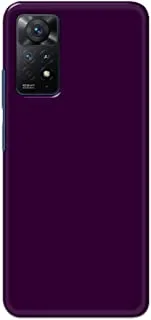 Khaalis Solid Color Purple matte finish shell case back cover for Xiaomi Mi Redmi Note 11 Pro 5G - K208236