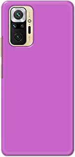Khaalis Solid Color Purple matte finish shell case back cover for Xiaomi Redmi Note 10 Pro - K208239
