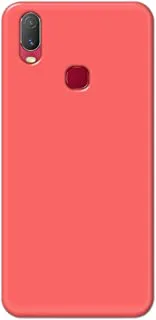 Khaalis Solid Color Pink matte finish shell case back cover for Vivo Y11 2019 - K208226