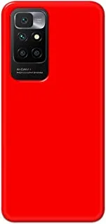 Khaalis Solid Color Red matte finish shell case back cover for Xiaomi Redmi 10 - K208227