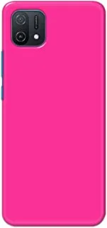 Khaalis Solid Color Pink matte finish shell case back cover for Oppo A16k - K208230