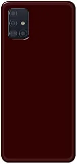 جراب خلفي متين بلون أحمر خالص من خاليس لهاتف Samsung Galaxy M31s - K208229