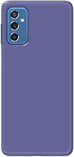 جراب خلفي متين بلون أزرق مطفأ اللمعة من خاليس لهاتف Samsung Galaxy M52 - K208247