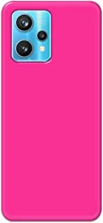 Khaalis Solid Color Pink matte finish shell case back cover for Realme 9 Pro Plus - K208230