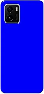 جراب خلفي متين بلون أزرق مطفأ اللمعة من كاليس لهاتف فيفو Y15s - K208245