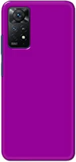 Khaalis Solid Color Purple matte finish shell case back cover for Xiaomi Mi Redmi Note 11 Pro 5G - K208240