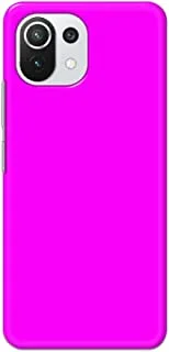 Khaalis Solid Color Pink matte finish shell case back cover for Xiaomi Mi 11 Lite NE 5G - K208238