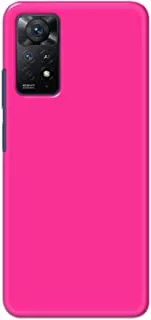Khaalis Solid Color Pink matte finish shell case back cover for Xiaomi Mi Redmi Note 11 Pro 5G - K208230
