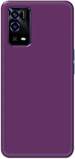 Khaalis Solid Color Purple matte finish shell case back cover for Oppo A55 - K208237