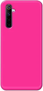 Khaalis Solid Color Pink matte finish shell case back cover for Realme 6 - K208230