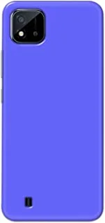 Khaalis Solid Color Blue matte finish shell case back cover for Realme C11 2021 - K208244