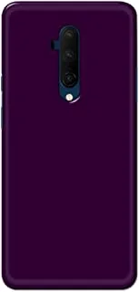 Khaalis Solid Color Purple matte finish shell case back cover for OnePlus 7T Pro - K208236