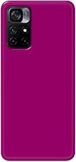 Khaalis Solid Color Purple matte finish shell case back cover for Xiaomi Poco M4 Pro 5G - K208234