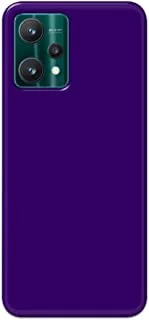 Khaalis Solid Color Purple matte finish shell case back cover for Realme 9 Pro - K208242