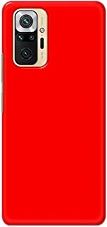 Khaalis Solid Color Red matte finish shell case back cover for Xiaomi Redmi Note 10 Pro - K208227