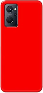 Khaalis Solid Color Red matte finish shell case back cover for Realme 9i - K208227