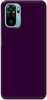 Khaalis Solid Color Purple matte finish shell case back cover for Xiaomi Redmi Note 10 - K208236