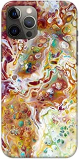Khaalis Marble Print Multicolor matte finish designer shell case back cover for Apple iPhone 12 pro max - K208217