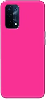 Khaalis Solid Color Pink matte finish shell case back cover for Oppo A74 5G - K208230