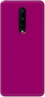 Khaalis Solid Color Purple matte finish shell case back cover for OnePlus 8 - K208234