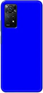 Khaalis Solid Color Blue matte finish shell case back cover for Xiaomi Mi Redmi Note 11 Pro 5G - K208245