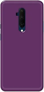 Khaalis Solid Color Purple matte finish shell case back cover for OnePlus 7T Pro - K208237