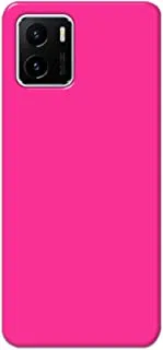Khaalis Solid Color Pink matte finish shell case back cover for Vivo Y15s - K208230