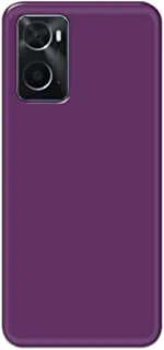 Khaalis Solid Color Purple matte finish shell case back cover for Oppo A76 - K208237