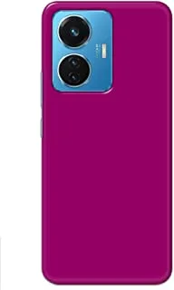 Khaalis Solid Color Purple matte finish shell case back cover for Vivo Y55 - K208234