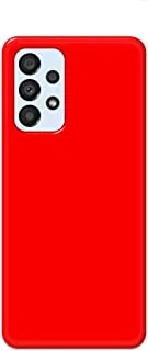 جراب خلفي متين بلون أحمر خالص من كاليس لهاتف Samsung A33 5G - K208227