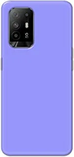Khaalis Solid Color Blue matte finish shell case back cover for Oppo A93 - K208243