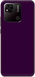 Khaalis Solid Color Purple matte finish shell case back cover for Xiaomi Redmi 9c - K208236