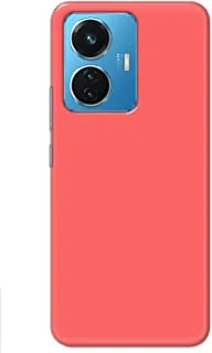 Khaalis Solid Color Pink matte finish shell case back cover for Vivo Y55 - K208226