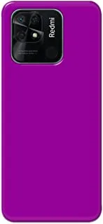 Khaalis Solid Color Purple matte finish shell case back cover for Xiaomi Redmi 10c - K208240