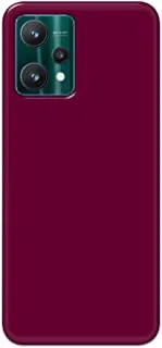 Khaalis Solid Color Purple matte finish shell case back cover for Realme 9 Pro - K208235