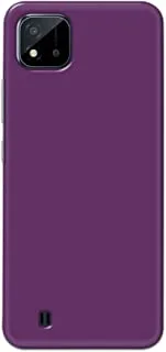 Khaalis Solid Color Purple matte finish shell case back cover for Realme C11 2021 - K208237