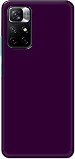 Khaalis Solid Color Purple matte finish shell case back cover for Xiaomi Mi Note 11T - K208236