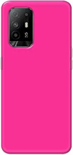 Khaalis Solid Color Pink matte finish shell case back cover for Oppo A93 - K208230