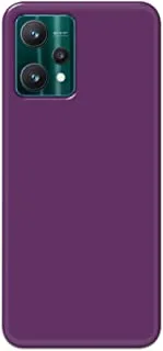 Khaalis Solid Color Purple matte finish shell case back cover for Realme 9 Pro - K208237