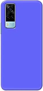 Khaalis Solid Color Blue matte finish shell case back cover for Vivo Y53s - K208244